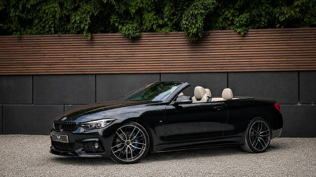 BMW 4 Series 2018 2.0 420I Gpf M Sport Convertible A Black #2