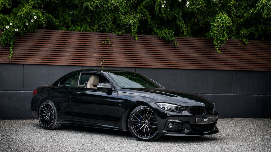 BMW 4 Series 2018 2.0 420I Gpf M Sport Convertible A Black #3