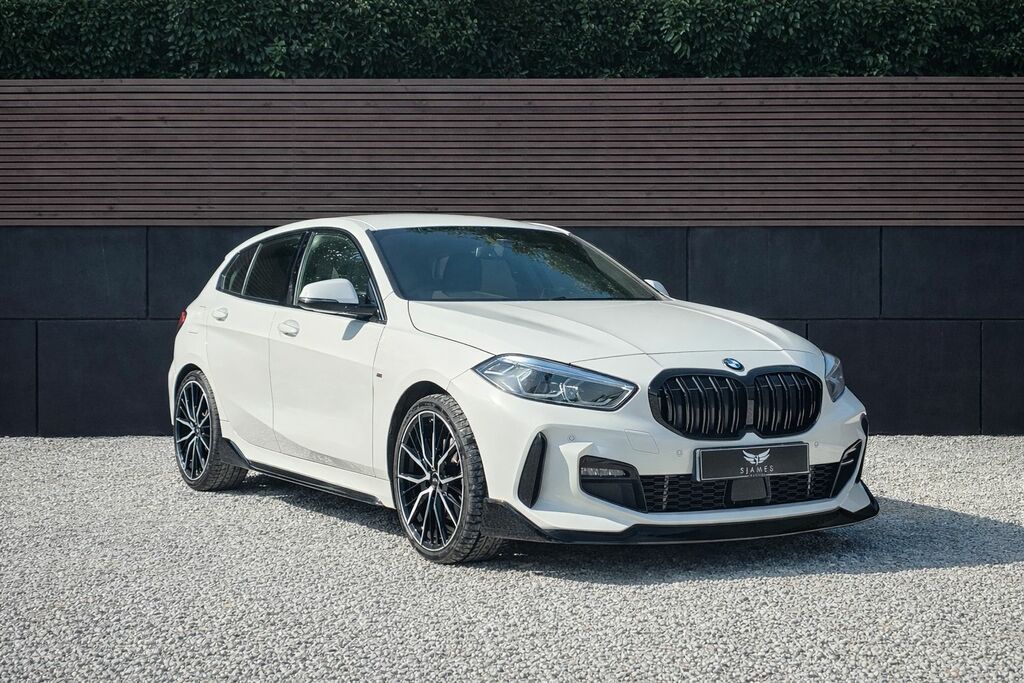 BMW 1 Series 2020 2.0 118D M Sport Hatchback Eu YK70JSW White #4