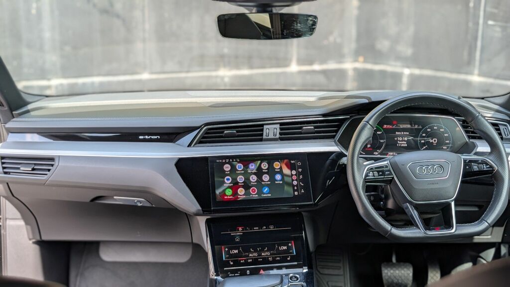 Audi E-tron 2022 50 Black Edition Sportback Black