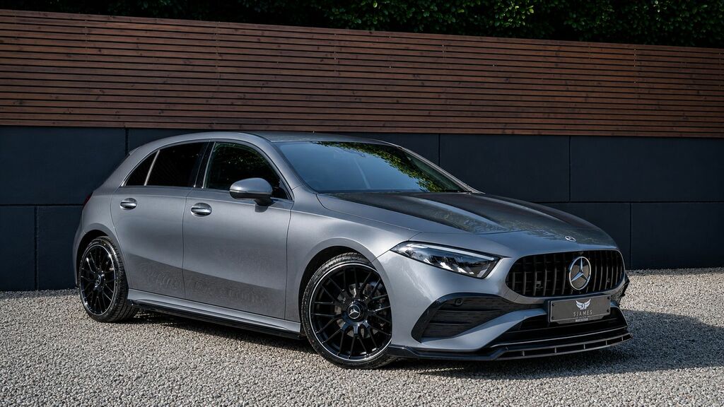 Mercedes-Benz A Class 2023 1.3 A200h Mhev Amg Line Executive Hatchback OX23EKM Grey #4