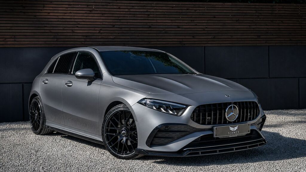 Mercedes-Benz A Class 2023 1.3 A200h Mhev Amg Line Executive Hatchback OX23EKM Grey #3