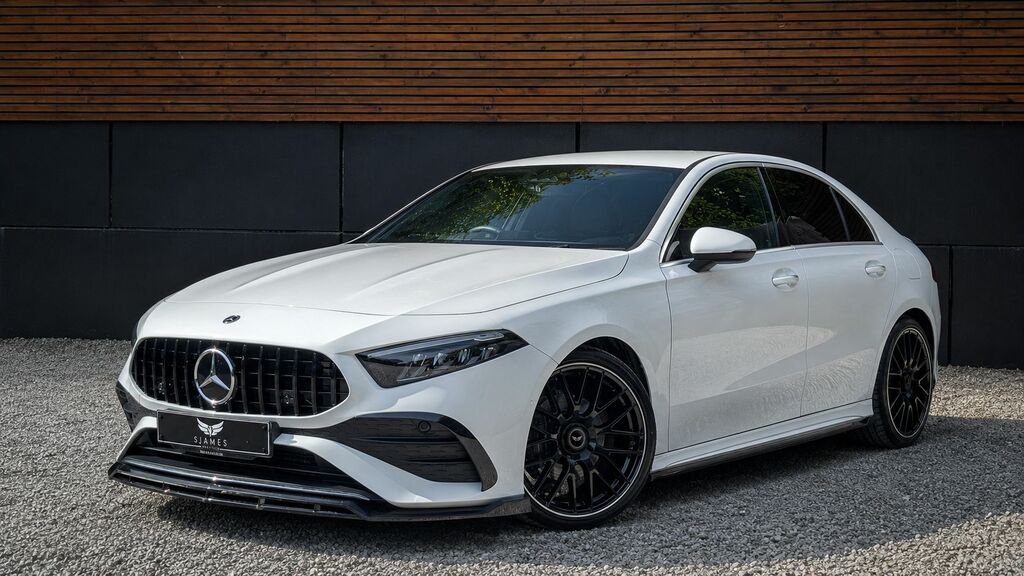 Mercedes-Benz A Class 2023 1.3 A180h Mhev Amg Line Executive Saloon White