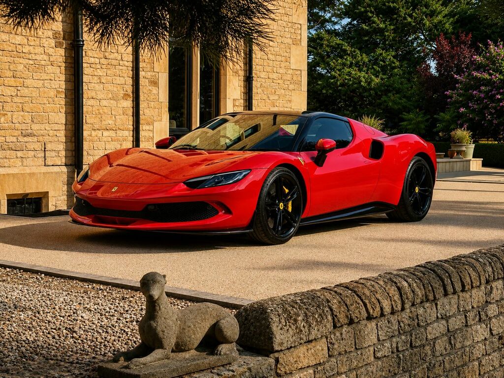 Ferrari 296 GTB 2023 3.0T V6 7.45Kwh Coupe Plug-in Hybr Red