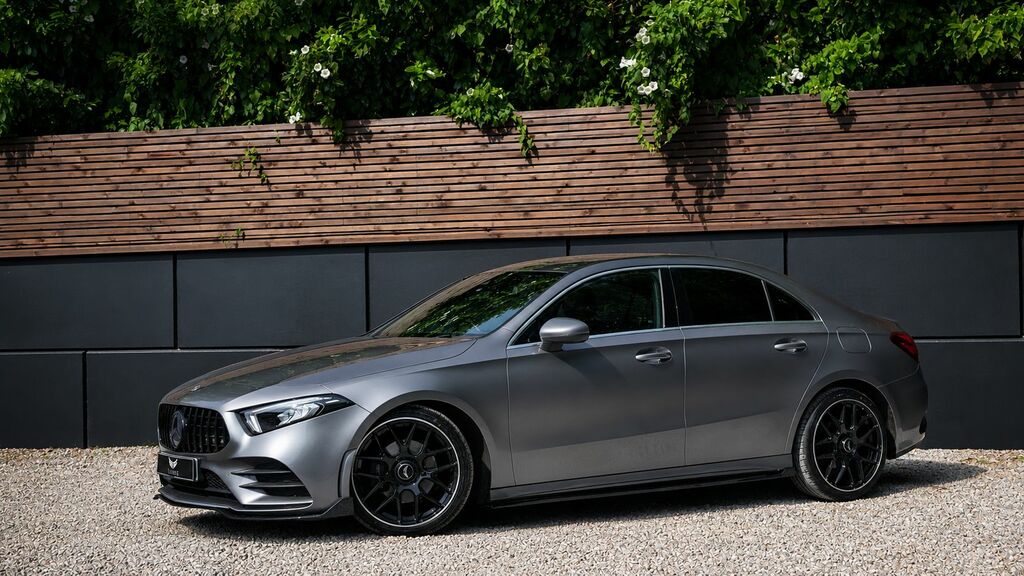 Mercedes-Benz A Class 2022 1.3 A200 Amg Line Edition Premium Saloon Grey #2