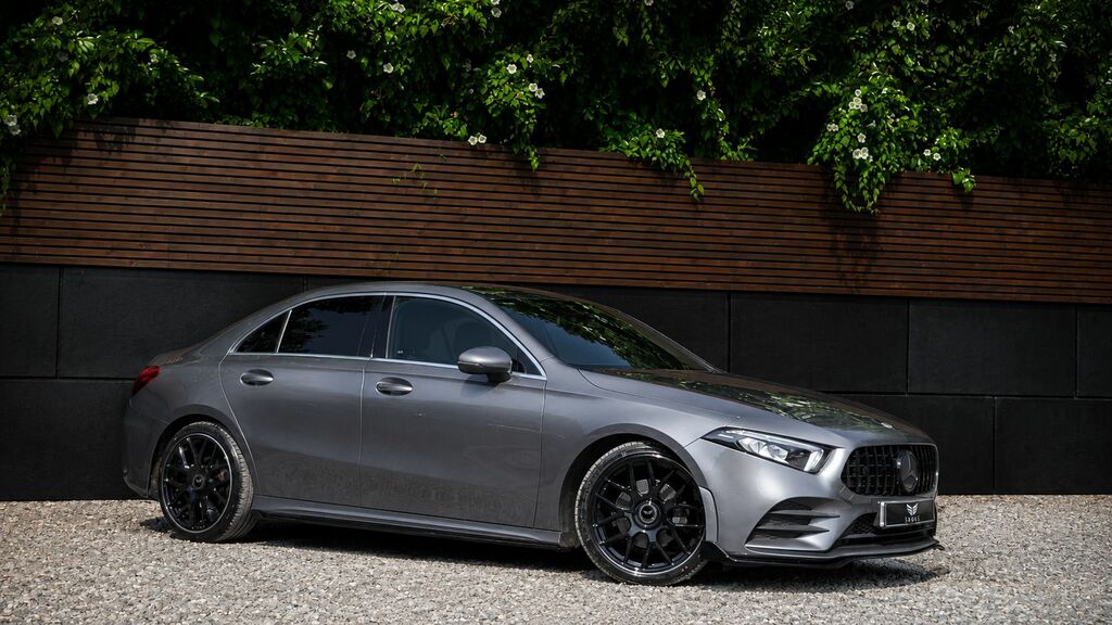 Mercedes-Benz A Class 2022 1.3 A200 Amg Line Edition Premium Saloon Grey #4