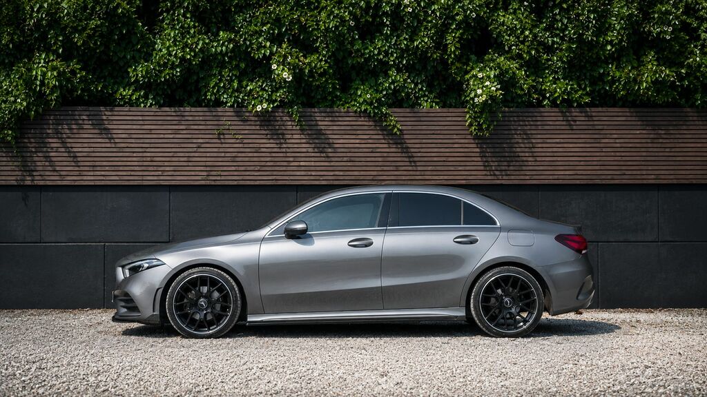 Mercedes-Benz A Class 2022 1.3 A200 Amg Line Edition Premium Saloon Grey #5