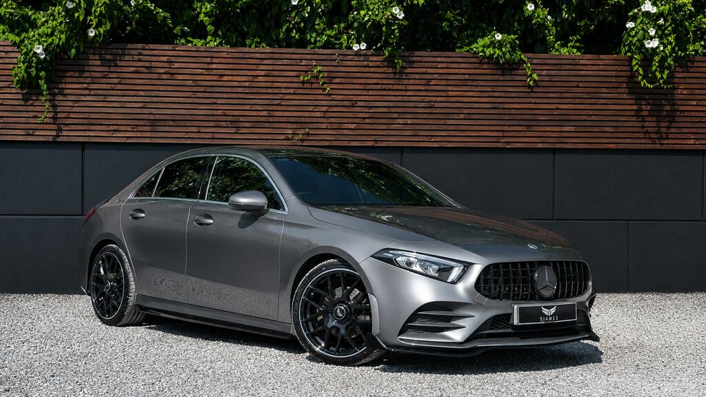 Mercedes-Benz A Class 2022 1.3 A200 Amg Line Edition Premium Saloon Grey #3