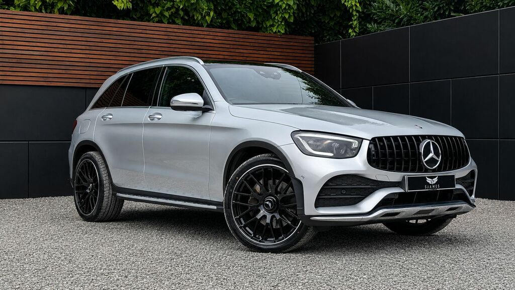 Mercedes-Benz GLC Class 2022 2.0 Glc300h Mhev Amg Line Premium Plus Suv Silver #4