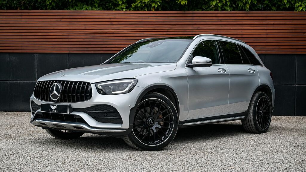 Mercedes-Benz GLC Class 2022 2.0 Glc300h Mhev Amg Line Premium Plus Suv Silver #2