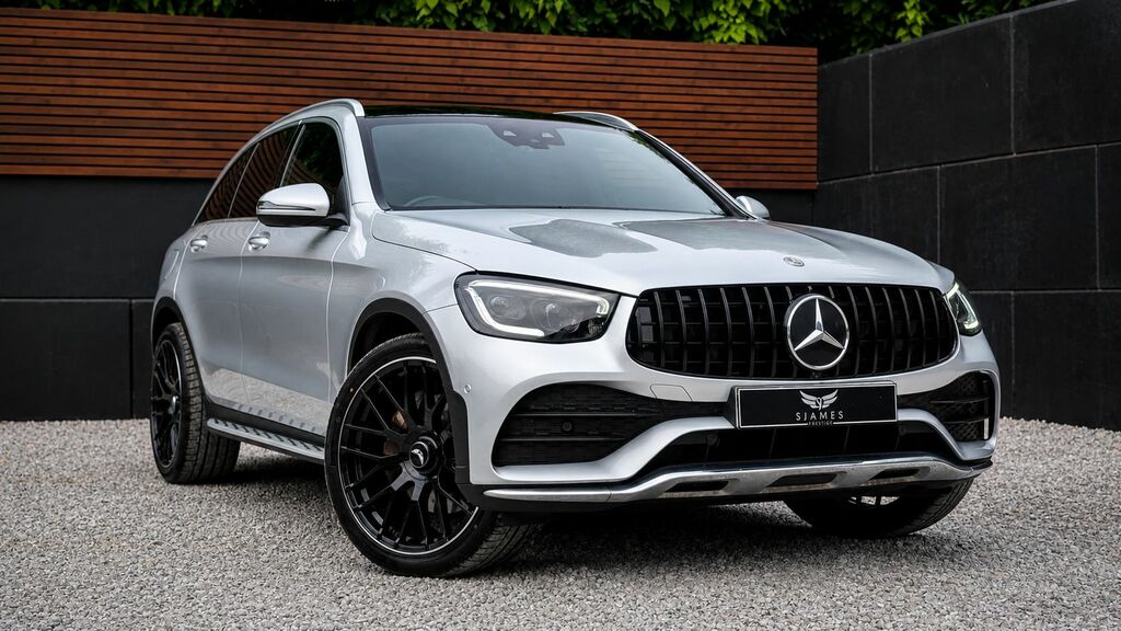 Mercedes-Benz GLC Class 2022 2.0 Glc300h Mhev Amg Line Premium Plus Suv Silver #3