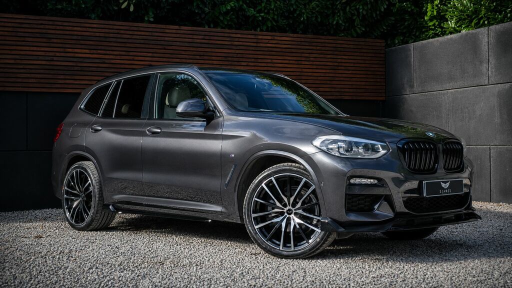 BMW X3 2020 2.0 30E 12Kwh M Sport Suv Plug-in Grey #4