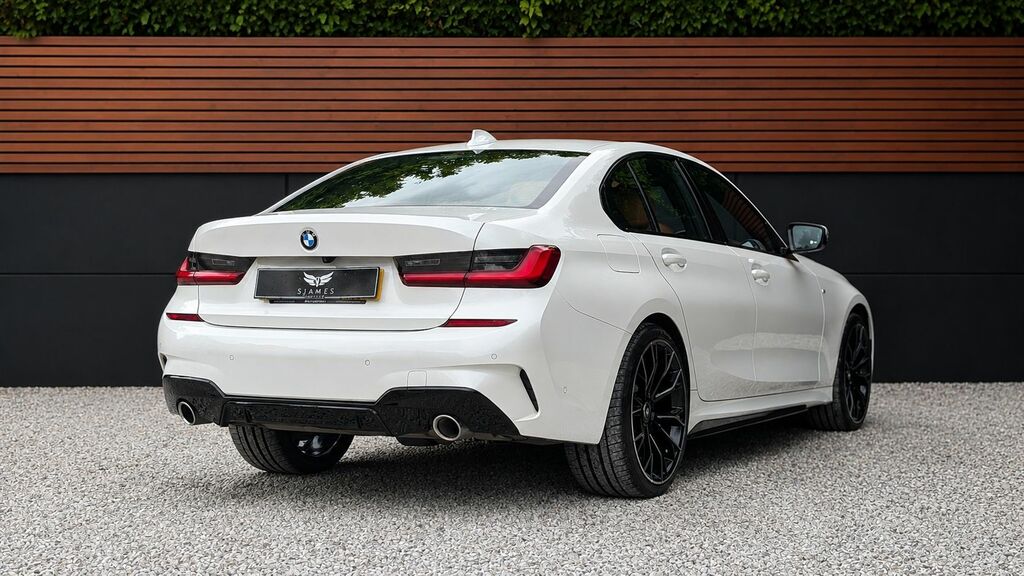 BMW 3 Series 2021 2.0 320I M Sport Saloon Euro HT21ZYU White #6