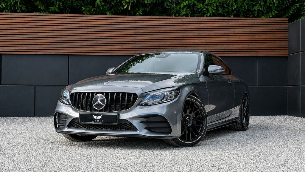 Mercedes-Benz C Class 2019 2.0 C220d Amg Line Premium Coupe Red
