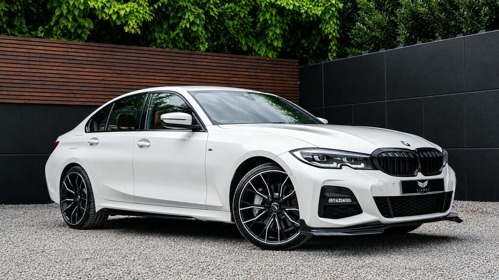 BMW 3 Series 2021 2.0 320I M Sport Saloon Euro LD71TNL White #4