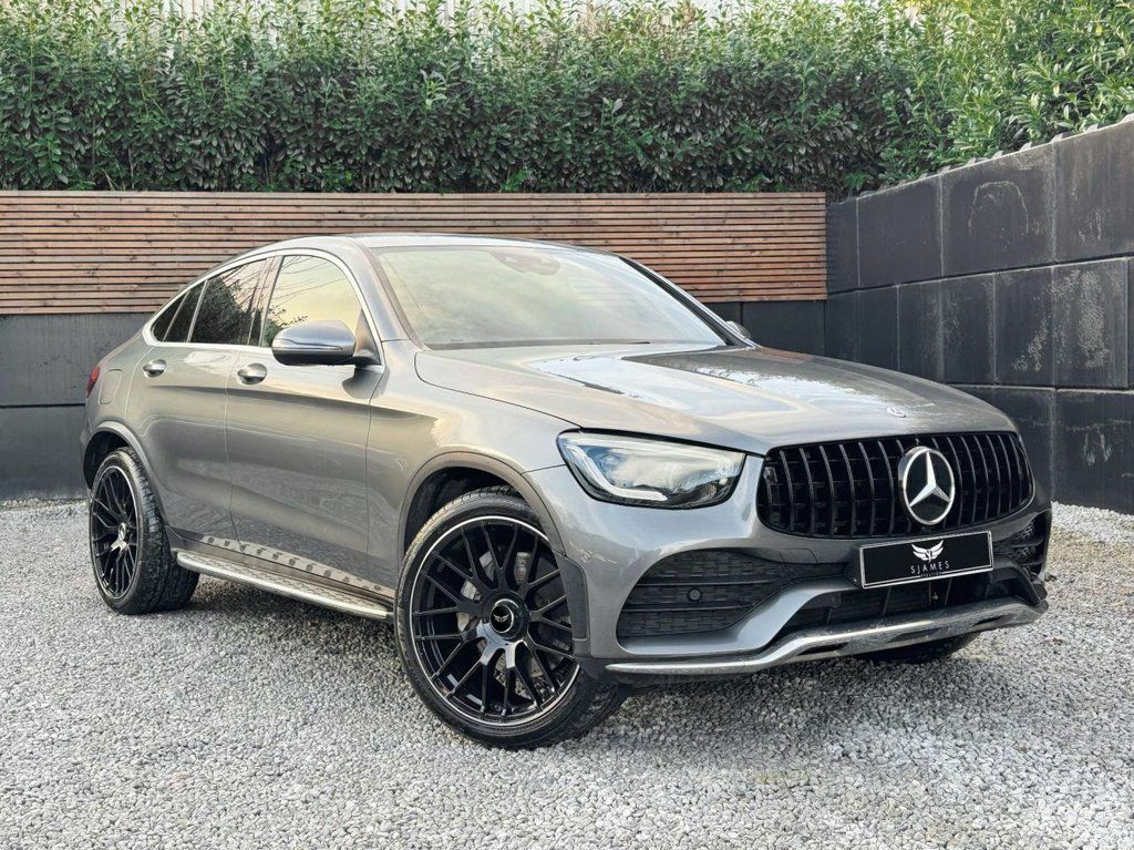 Mercedes-Benz GLC Class 2020 2.0 Glc220d Amg Line Coupe G-troni Grey #3