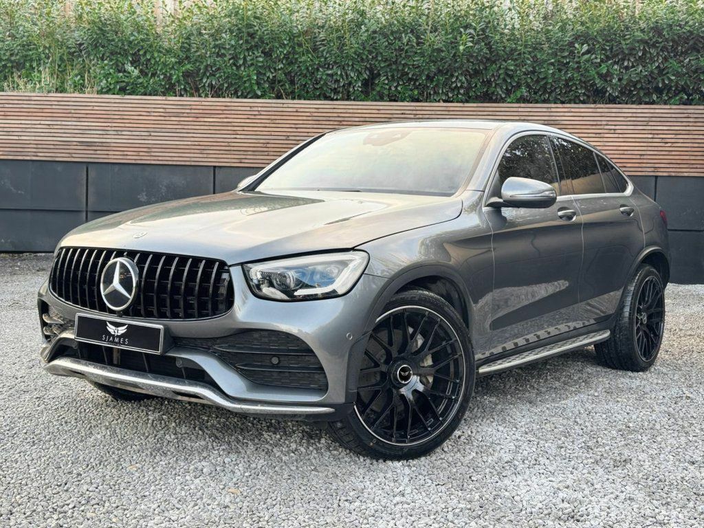 Mercedes-Benz GLC Class 2020 2.0 Glc220d Amg Line Coupe G-troni Grey #2