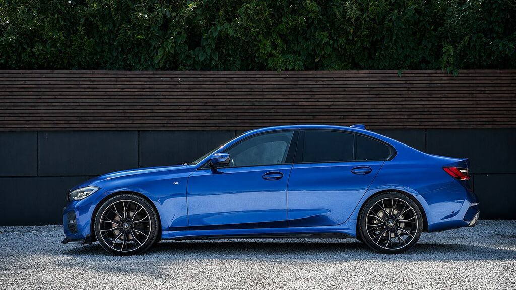 BMW 3 Series 2019 2.0 320I M Sport Saloon Euro EU69WOH Blue #5