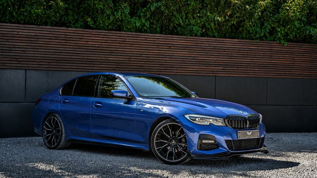 BMW 3 Series 2019 2.0 320I M Sport Saloon Euro EU69WOH Blue #4