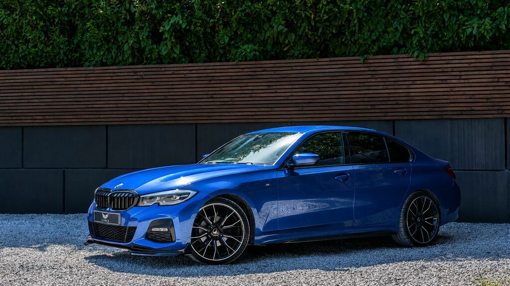 BMW 3 Series 2019 2.0 320I M Sport Saloon Euro EU69WOH Blue #2