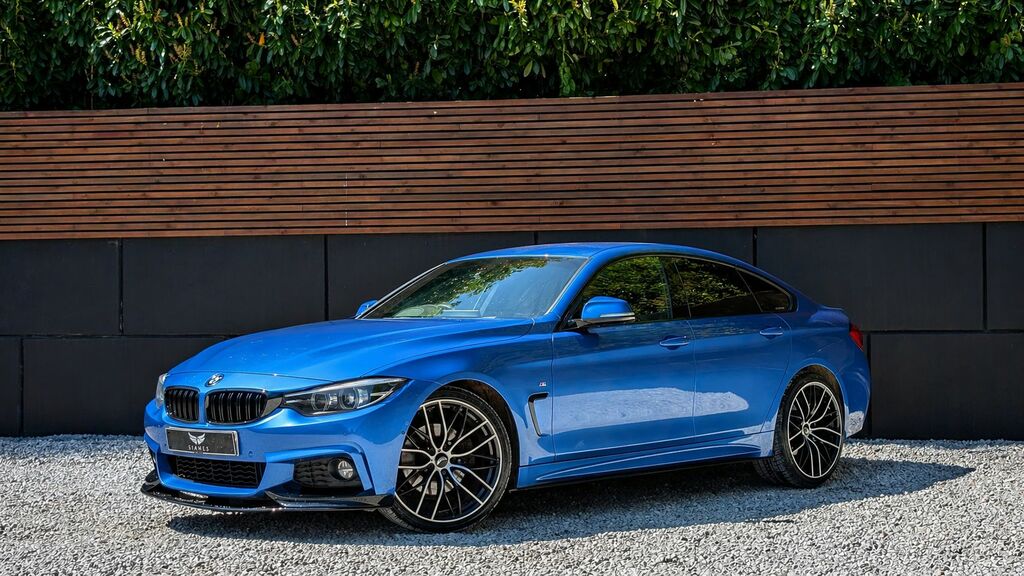 BMW 4 Series Gran Coupe 2018 2.0 420D M Sport Hatchback Eu Blue #2