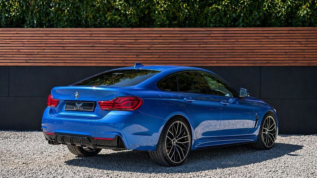 BMW 4 Series Gran Coupe 2018 2.0 420D M Sport Hatchback Eu Blue #6