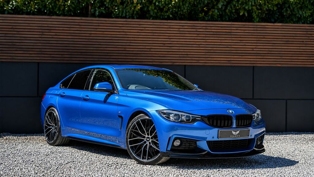 BMW 4 Series Gran Coupe 2018 2.0 420D M Sport Hatchback Eu Blue #3