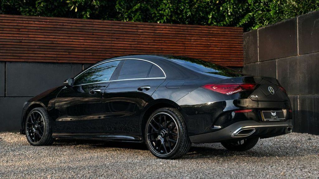 Mercedes-Benz CLA Class 2019 1.3 Cla180 Amg Line Coupe 7G-dct E Black #6