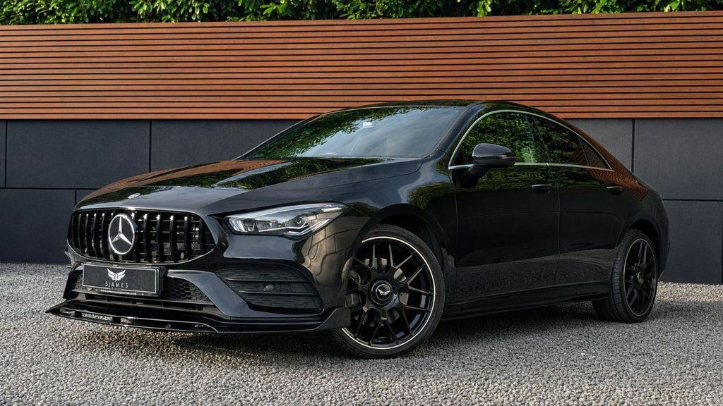 Mercedes-Benz CLA Class 2019 1.3 Cla180 Amg Line Coupe 7G-dct E Black #2