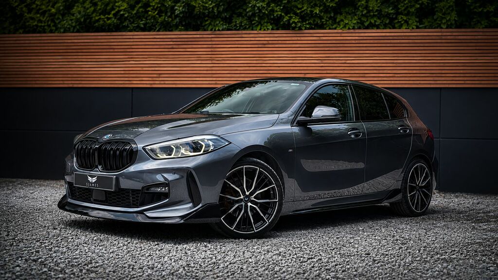 BMW 1 Series 2020 2.0 118D M Sport Hatchback Eu YK69JCN Grey #2
