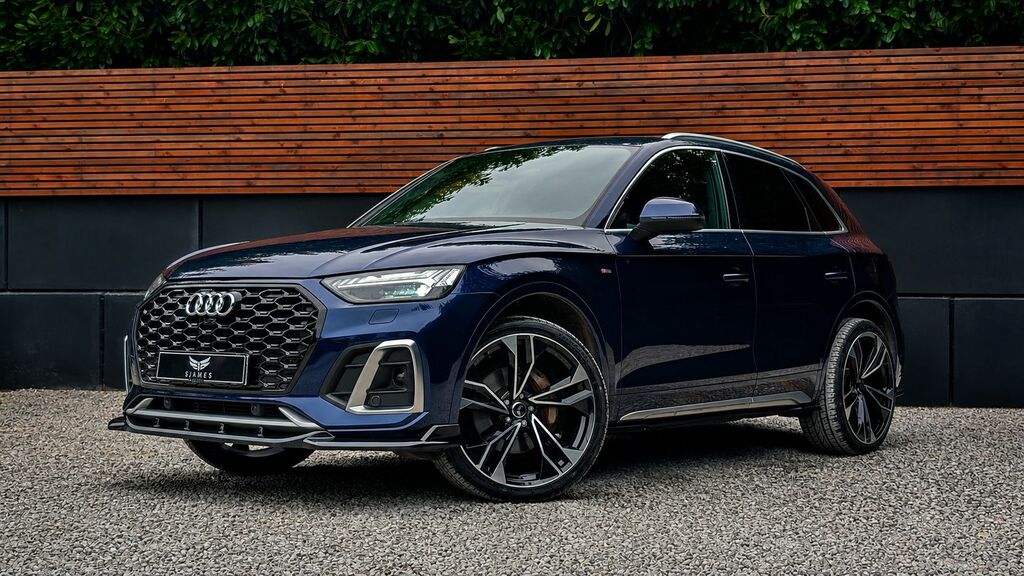 Audi Q5 2021 2.0 Tfsie 50 S Line Suv Plug-in Hy LT71JXJ Blue #2