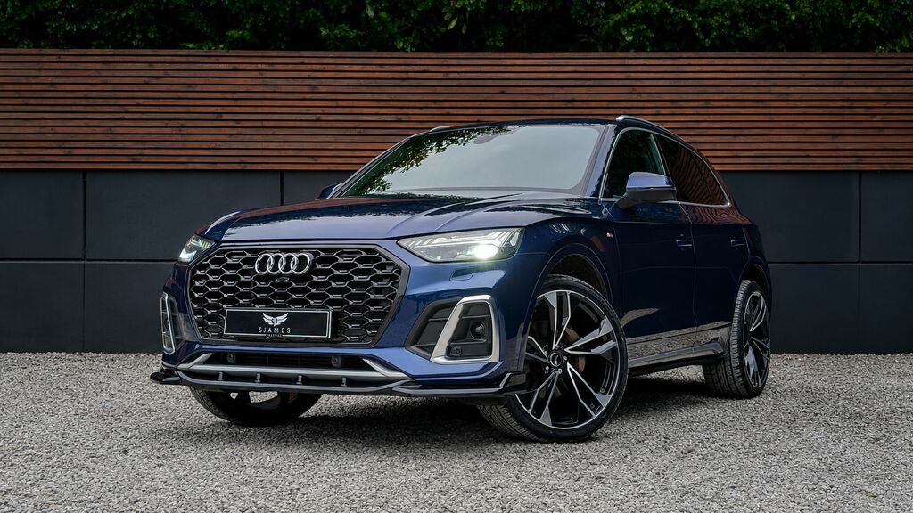 Audi Q5 2021 2.0 Tfsie 50 S Line Suv Plug-in Hy Blue