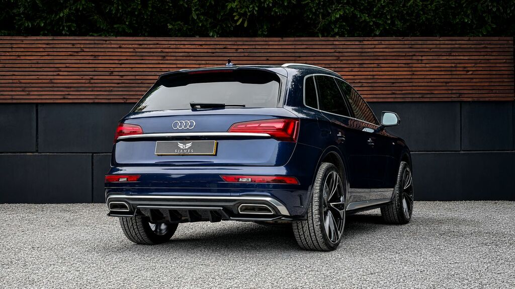 Audi Q5 2021 2.0 Tfsie 50 S Line Suv Plug-in Hy LT71JXJ Blue #6