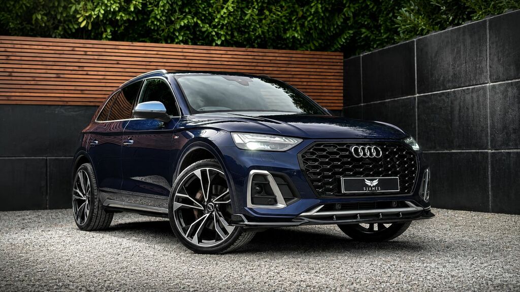 Audi Q5 2021 2.0 Tfsie 50 S Line Suv Plug-in Hy LT71JXJ Blue #3