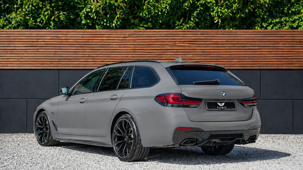 BMW 5 Series 520D Mht M Sport Step Black #8