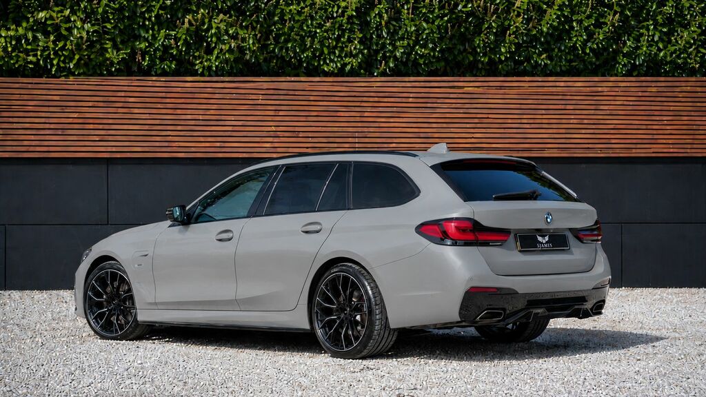 BMW 5 Series 520D Mht M Sport Step Black #9
