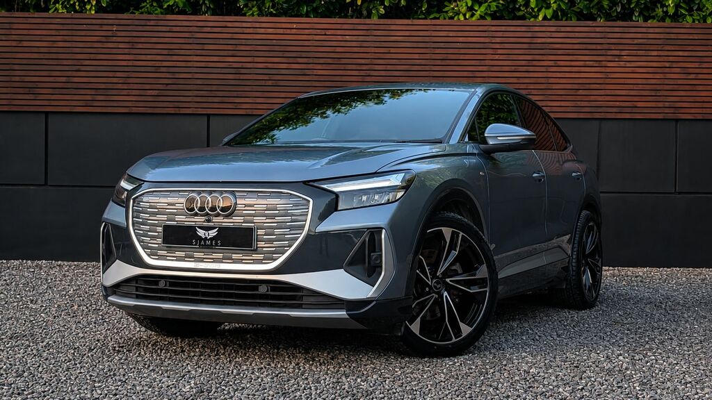 Audi Q4 E Tron 2022 35 S Line Sportback 55Kwh Blue