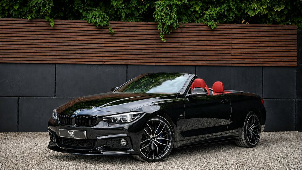 BMW 4 Series 2018 3.0 435D M Sport Convertible Black
