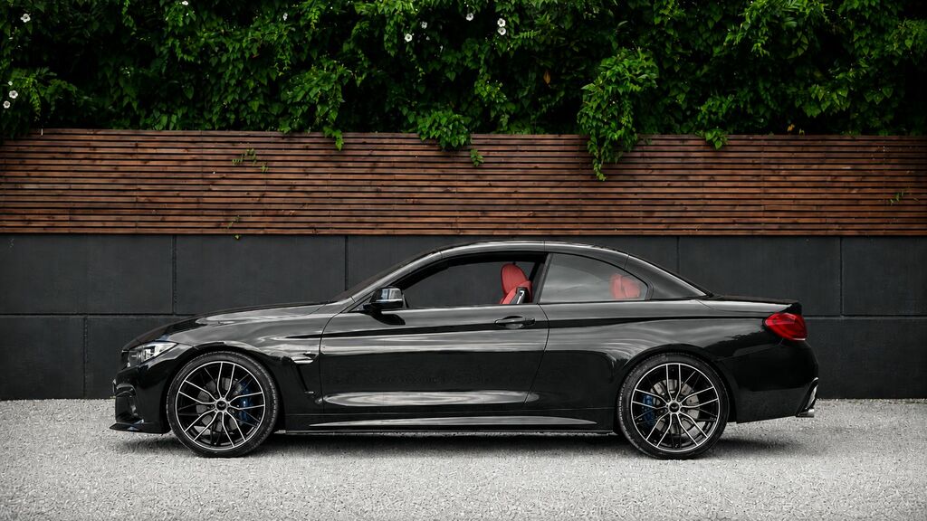 BMW 4 Series 2018 3.0 435D M Sport Convertible EF18GKY Black #5