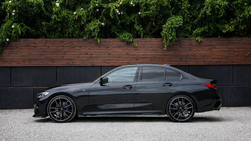 BMW 3 Series 2020 3.0 M340d Mht Saloon Hybrid X WG70JGV Black #5