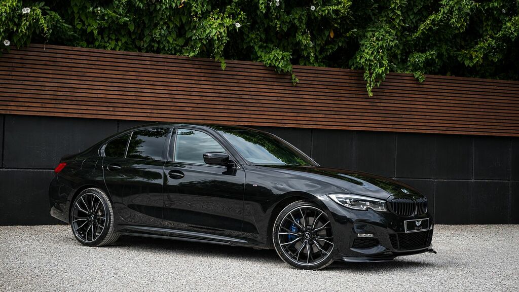 BMW 3 Series 2020 3.0 M340d Mht Saloon Hybrid X WG70JGV Black #4