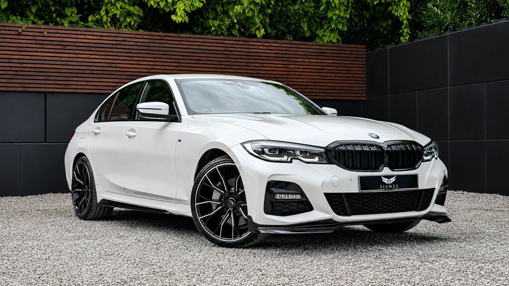BMW 3 Series 2021 2.0 330E 12Kwh M Sport Saloon Plug FX71HKY White #3