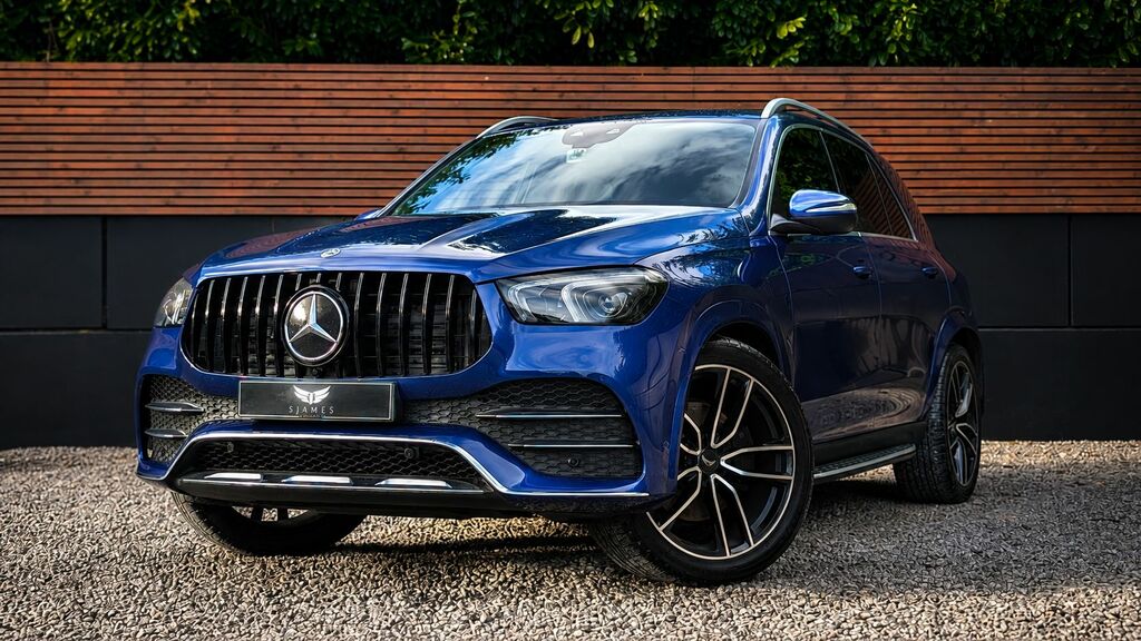 Mercedes-Benz GLE Class 2019 3.0 Gle450h Mhev Amg Line Premium Plus Suv Blue