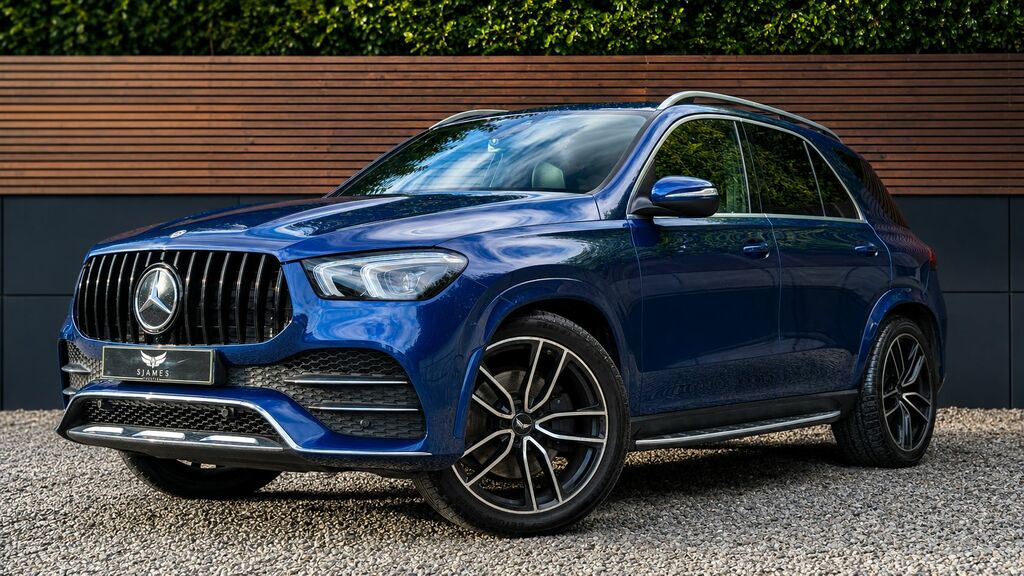Mercedes-Benz GLE Class 2019 3.0 Gle450h Mhev Amg Line Premium Plus Suv Blue #2