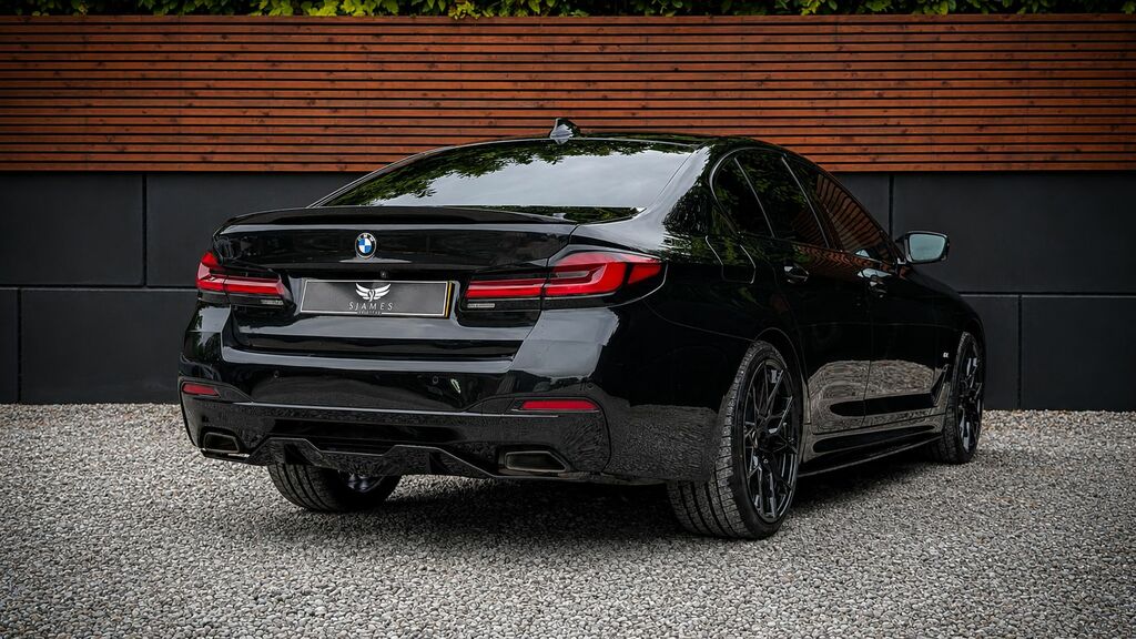 BMW 5 Series 2022 2.0 530E 12Kwh M Sport Saloon Plug Black #6