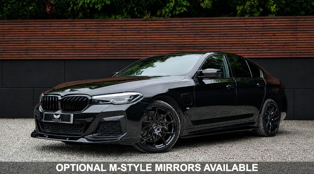 BMW 5 Series 2022 2.0 530E 12Kwh M Sport Saloon Plug Black #2