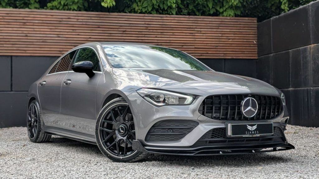 Mercedes-Benz CLA Class 2020 1.3 Cla250e 15.6Kwh Amg Line Premium Coupe Grey #3