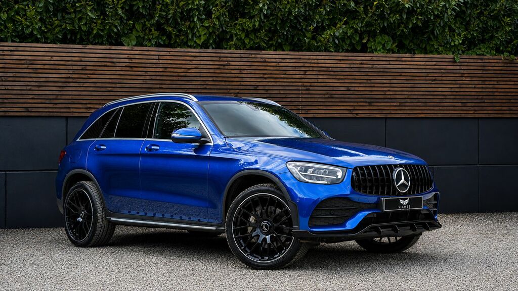 Mercedes-Benz GLC Class 2020 2.0 Glc300d Amg Line Premium Plus Suv D Blue #4