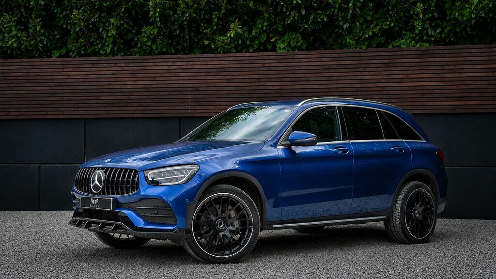 Mercedes-Benz GLC Class 2020 2.0 Glc300d Amg Line Premium Plus Suv D Blue #2