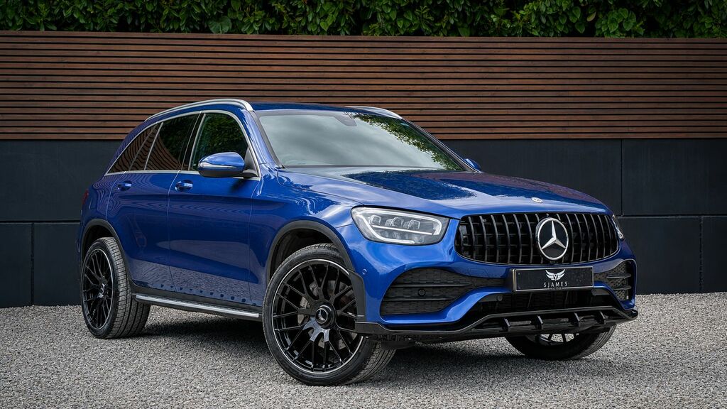 Mercedes-Benz GLC Class 2020 2.0 Glc300d Amg Line Premium Plus Suv D Blue #3